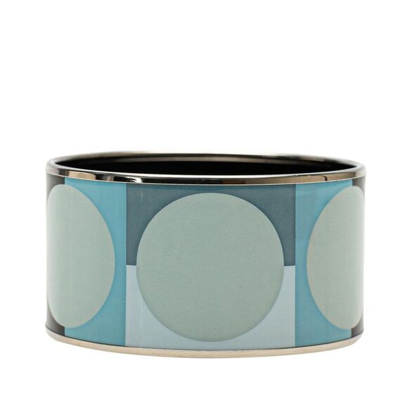 Hermes Email TGM Metal Cloisonne Bangle - Picture 1 of 6